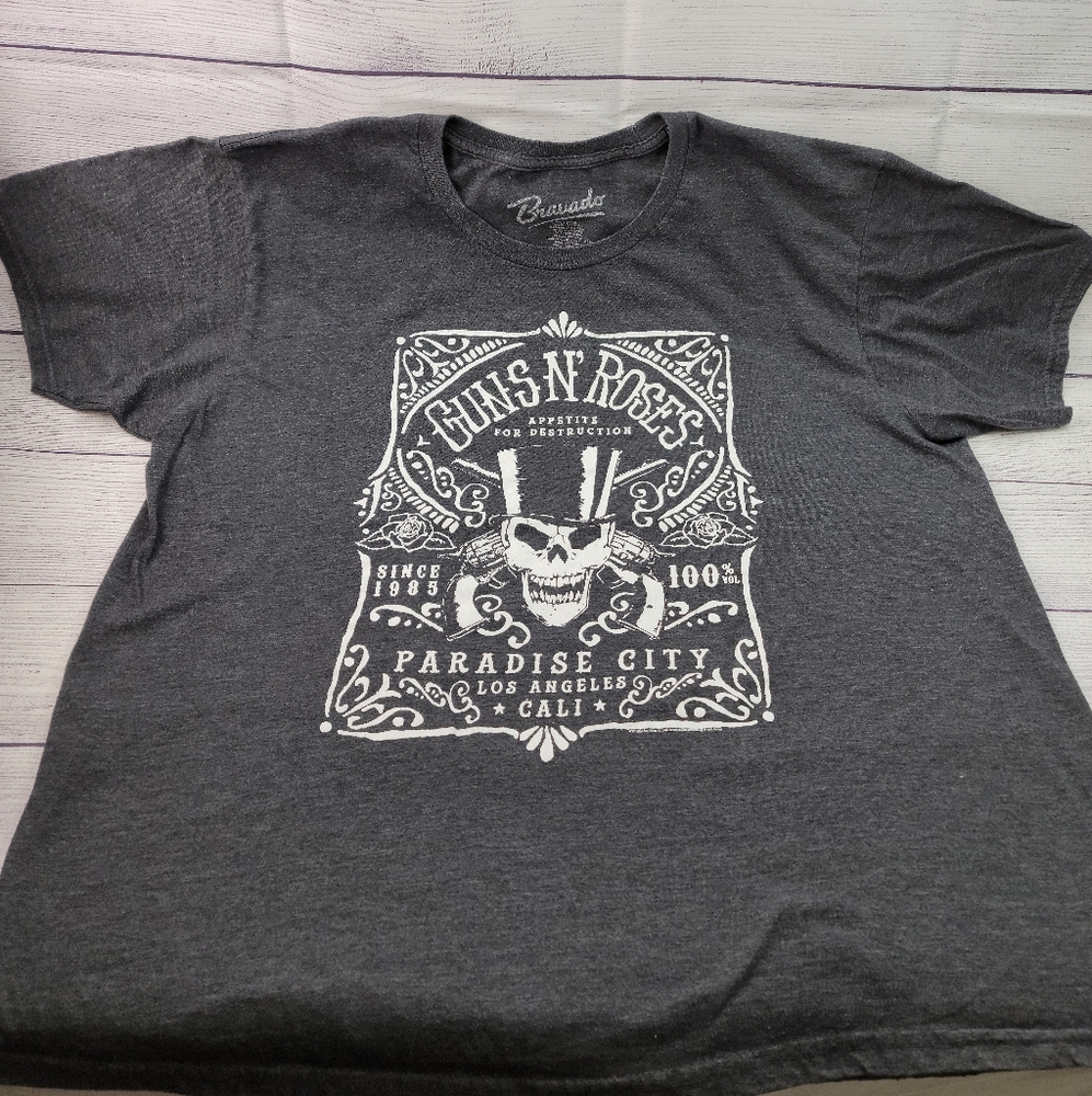 Bravado Guns N Roses Appetite For Destruction Graphic Tee Size 2XL Unisex